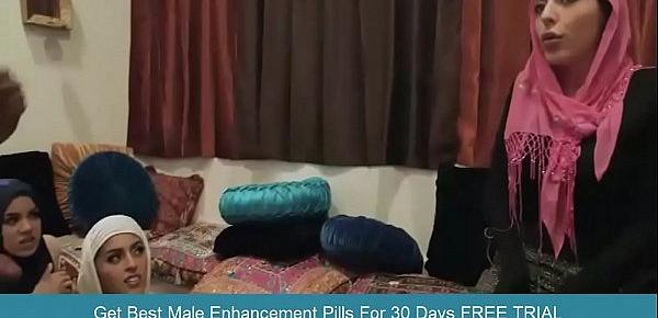  saudi 3 busty muslim girls enjoy dirty family party hardcore porn